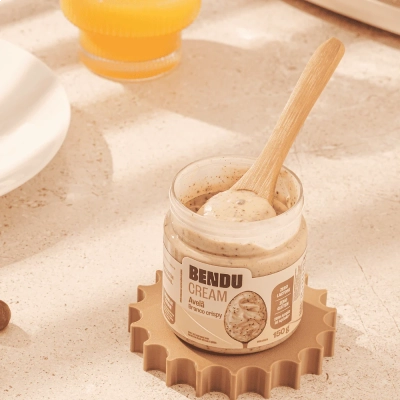 Creme de Avelã da Linha Creams, Sabores, Zero Açúcar, Bendu