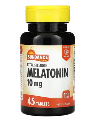 Melatonina 10mg, 45 Comprimidos Sublingual, Sundance