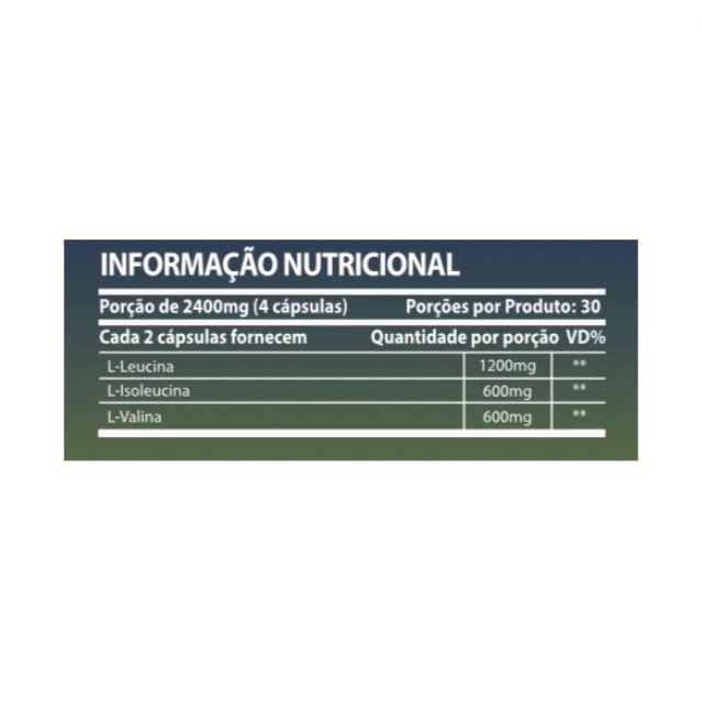 BCAA Hepatoprotetor, 2400mg, 120 Cápsulas, Sunfood