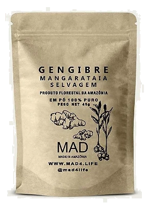 Gengibre em Pó, 44g, MAD