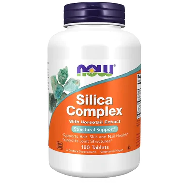 Complexo de Sílica, 40mg, 180 Comprimidos, Now
