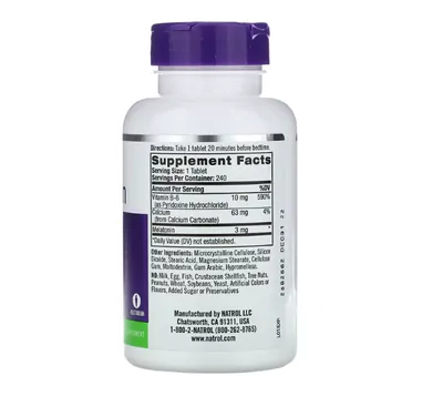 Melatonina 3mg, 240 Comprimidos, Natrol