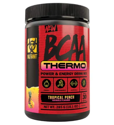 BCAA Thermo, 285g, Sabor Tropical Punch, Mutant