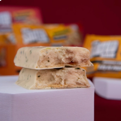 Barra de Proteína Pão De Alho, 3 Unidades 50g Cada - Mrs Bar Salted