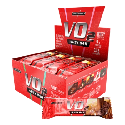 Barra de Proteína Vo2 Slim, Sabores, 3 unidades, 30g Cada - Integralmédica 