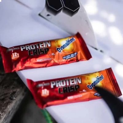 Barra Proteína Crisp Bar, Sabores, 3 Unidades, 45g Cada, Integralmédica