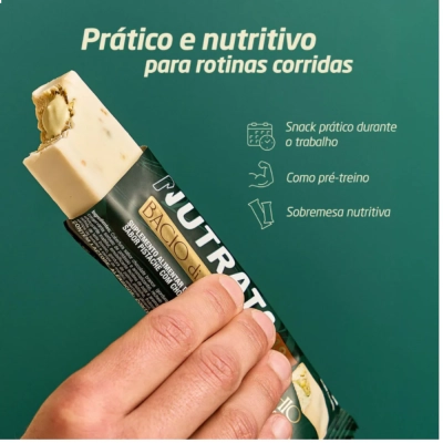 Barra Whey, Sabores, 3 Unidades 40g Cada, Nutrata