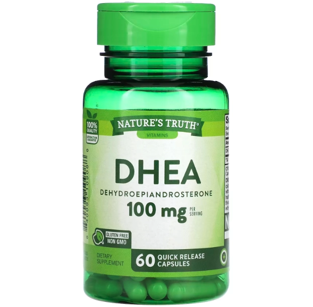 DHEA, 100mg, 60 Cápsulas, Nature's Truth