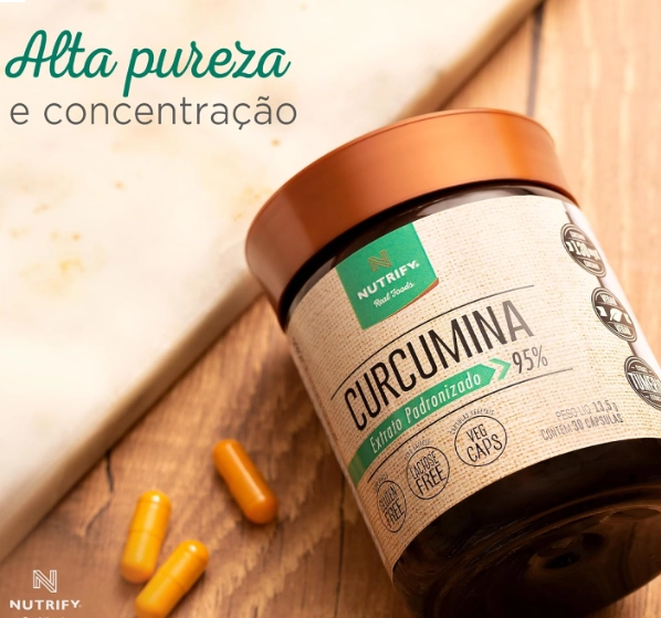 Curcumina, 30 Cápsulas, Nutrify