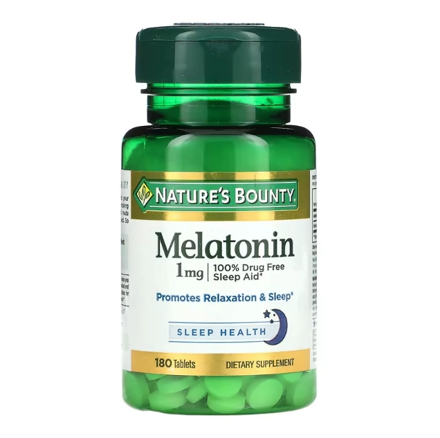 Melatonina 1mg,180 comprimidos Natures Bounty