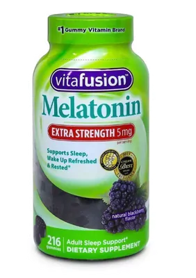 Melatonina 5mg, 216 Gummies Sabor Amora, VitaFusion