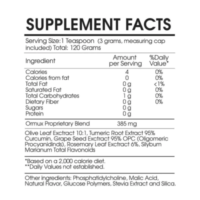 Ormux com Lipossomal, Lima-Abacaxi, 120g, Primal FX