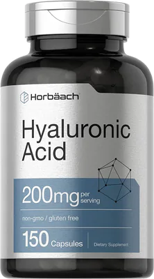 Ácido Hialurônico, 200mg, 150 Cápsulas, Horbaach