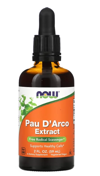 Extrato de Pau D’Arco, 60ml, Now