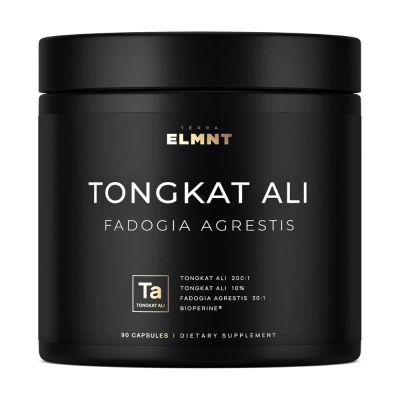 Tongkat Ali, 1000mg, Energia, Vitalidade e Desempenho Masculino, 60 Cápsulas, Terra ELMNT