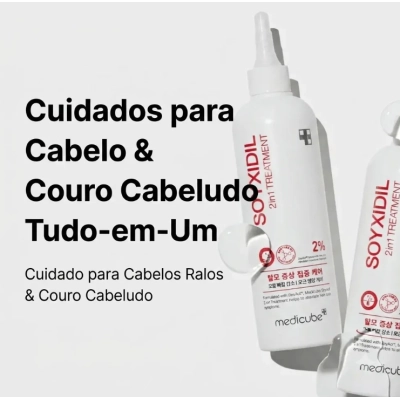 Tratamento Capilar Soyxidill 2 Em 1, 265ml, Medicube 