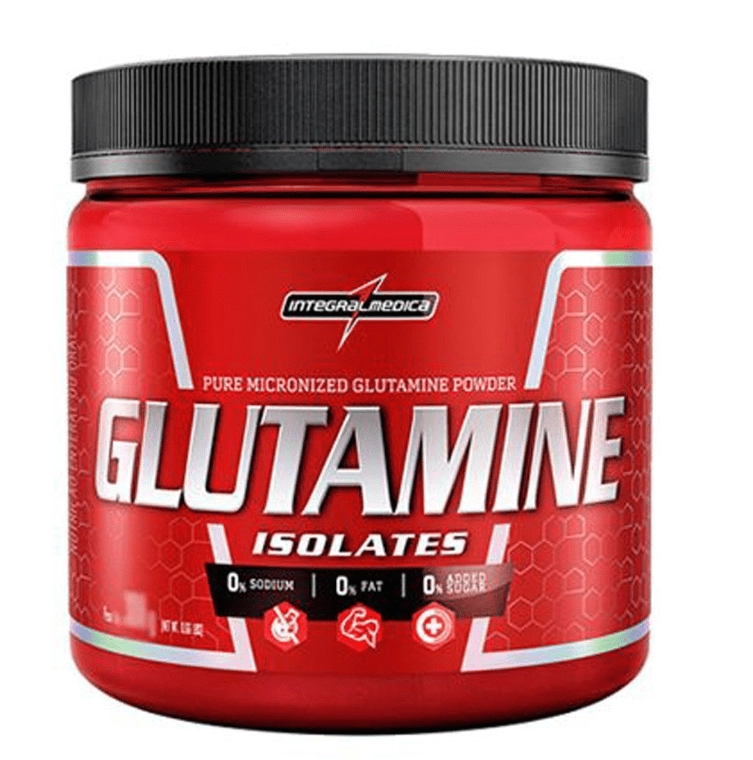 Glutamina Isolates, 150g em Pó, Sabor Neutro, Integralmedica