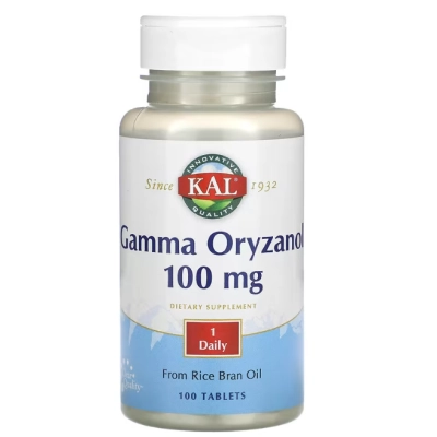 Gamma-Oryzanol 100mg, 100 Comprimidos, KAL