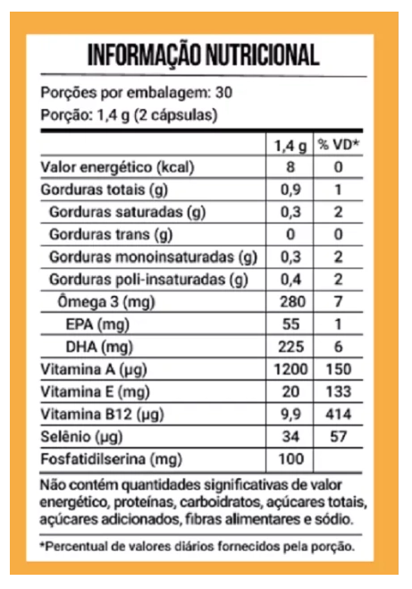 Neurosin Saúde Mental, Foco e Concentração,  60 Cápsulas, Endogen