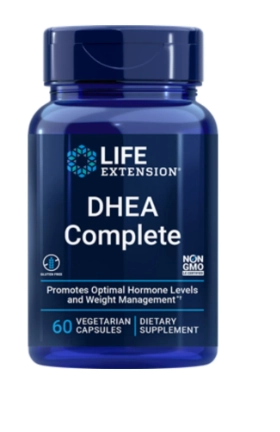Dhea Complete 25mg 7-keto 100mg 60 Capsulas, Life Extension