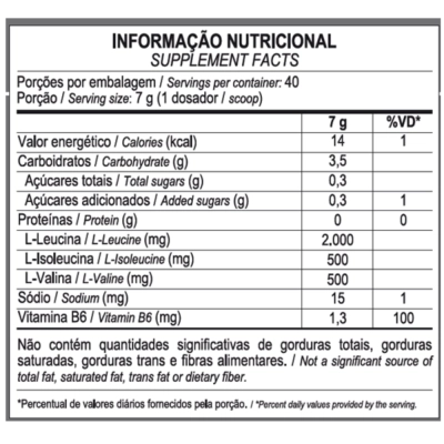 BCAA 4:1:1 Drink Sabores, 280G - Max Titanium