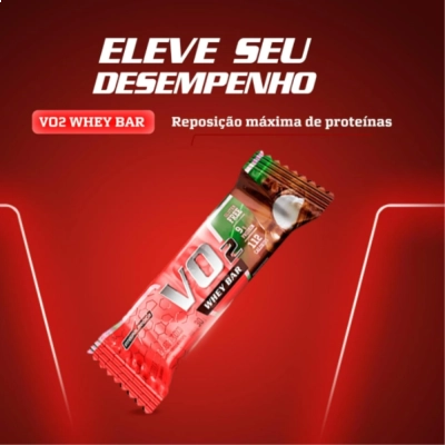 Barra de Proteína Vo2 Slim, Sabores, 3 unidades, 30g Cada - Integralmédica 