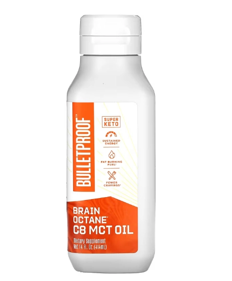 Octane Brain, Óleo MCT C8, 414ml, BulletProof