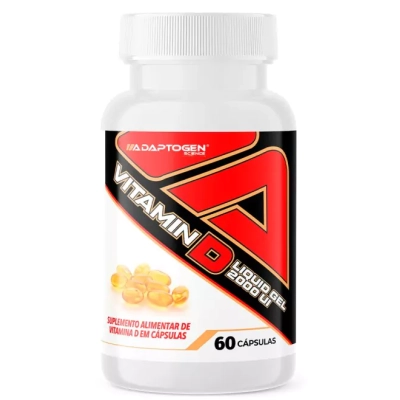 Vitamina D3 2000UI, 60 Cápsulas, Adaptogen