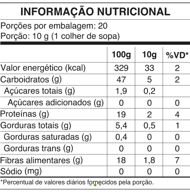Oat Bran (Farelo de Aveia) Orgânico, 200g, Native 