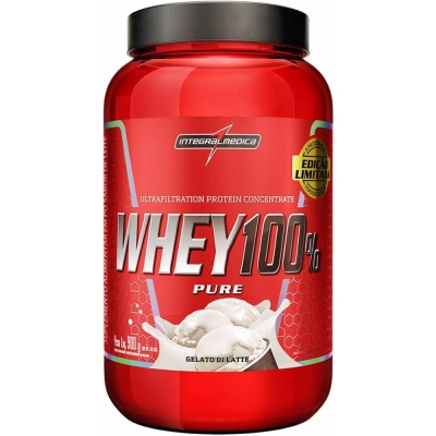 Whey Protein 100% Pure, Gelato Di Latte, 900gr, IntegralMedica