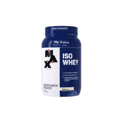 Whey Protein Isolado, Iso Whey 900g, Max Titanium 