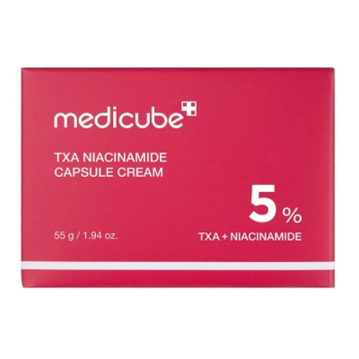 TXA +Creme de Cápsula de Niacinamida, Hidratante Ultimate Dual Radiance, 55g, Medicube 