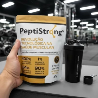 PeptiStrong® 2,4g + Colágeno Peptan 150g, Força e Recuperação Muscular, Peptistrong