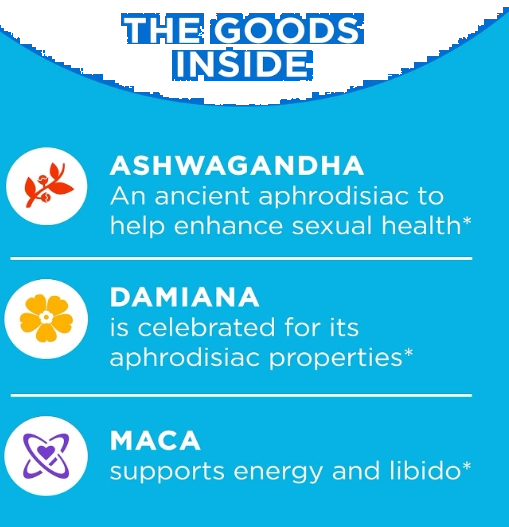 Lovin Libido, Ashwagandha, Maca e Damiana,Aumento do Libido Feminino, 40 Cápsulas, OLLY