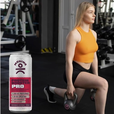 Bebida Protein Booster Pro, Sabores, 3 Unidades 310ml  Cada - Moving