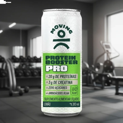 Bebida Protein Booster Pro, Sabores, 3 Unidades 310ml  Cada - Moving