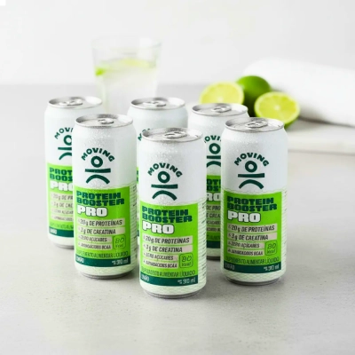 Bebida Protein Booster Pro, Sabores, 3 Unidades 310ml  Cada - Moving