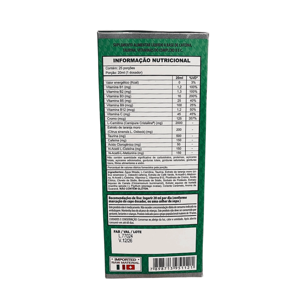 Termogênico Líquido Fuel On The Fire 500ml – Demons Lab
