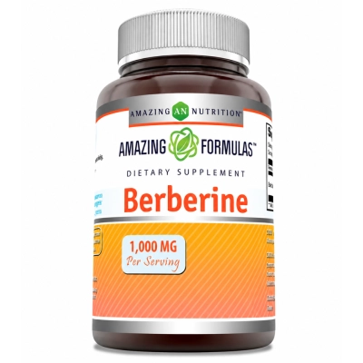 Berberina 1000mg, Cápsulas, Amazing Formulas Berberina 1000mg, Cápsulas, Amazing Formulas