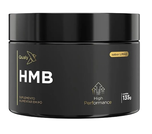 HMB hidroximetilbutirato, Sabor limão, 135g, QualyNutri