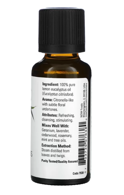 Óleos Essenciais, Aromaterapia com Fragrâncias Variadas. 30ml, Now