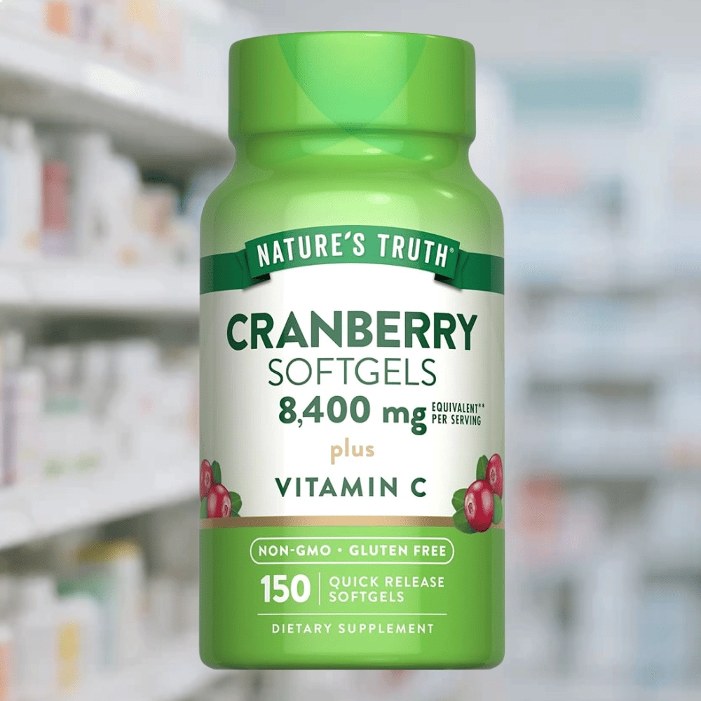 Cranberry 8.400mg Plus 150 Softgels - Nature's Truth