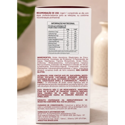 Biotina Plus, 45mcg, 60 Cápsulas, Lauton Nutrition