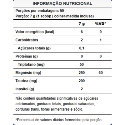 Blue Calm Magnesium Supplement, Sabor Limão e Maracujá, 350g - PuraVida