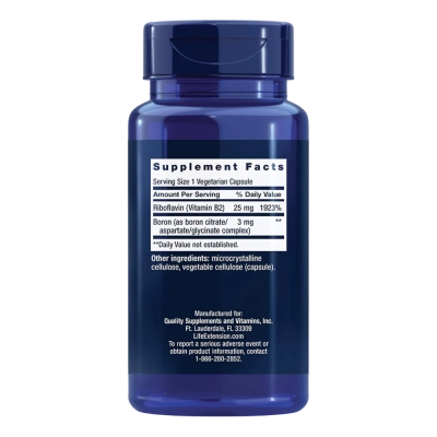Boro, Boron, atividade hormonal saudável, 3mg, 100 Cápsulas, Life Extension