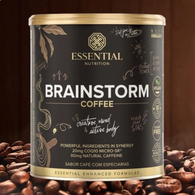 Brainstorm Coffee - Café com especiarias - Essential Nutrion