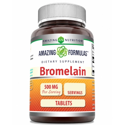 Bromelina 500mg, Comprimidos, Amazing Formulas