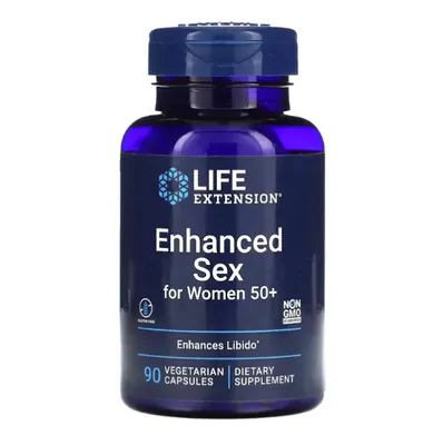 Enhanced Sex, Para Mulheres +50, 1590mg, 90 Cápsulas, Life Extension