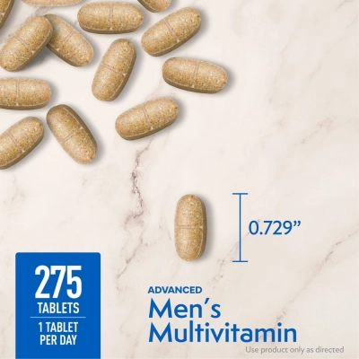 Advanced Men’s, Multivitamínico para Homens, 275 Comprimidos, Member’s Mark 