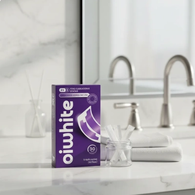 FITAS CLAREADORAS DENTAIS, RX 3, 10 FITAS, OIWHITE